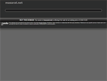 Tablet Screenshot of masarat.net